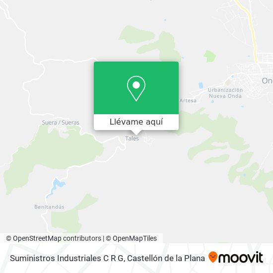 Mapa Suministros Industriales C R G