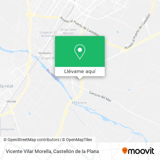 Mapa Vicente Vilar Morella