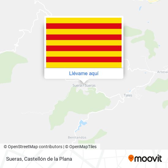 Mapa Sueras