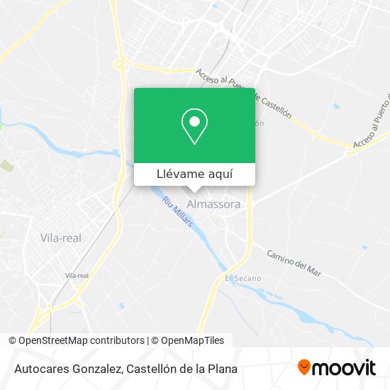 Mapa Autocares Gonzalez