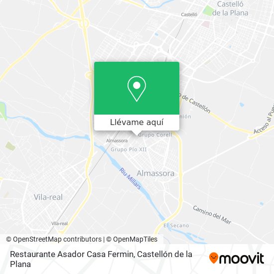 Mapa Restaurante Asador Casa Fermin