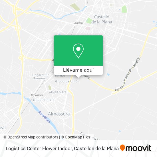 Mapa Logistics Center Flower Indoor