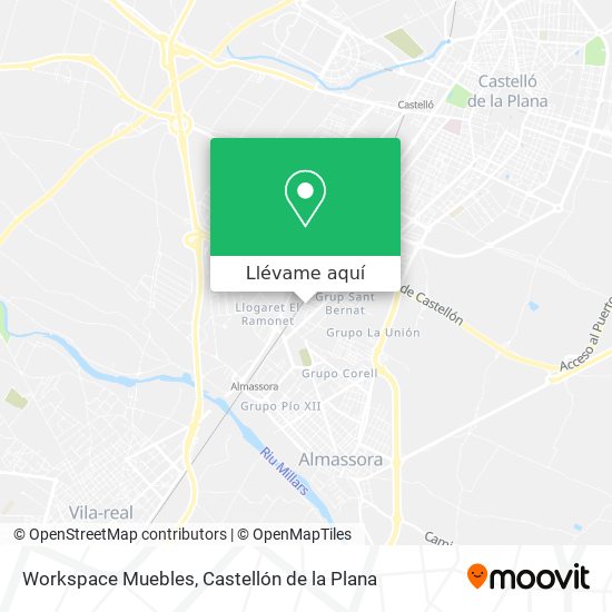 Mapa Workspace Muebles