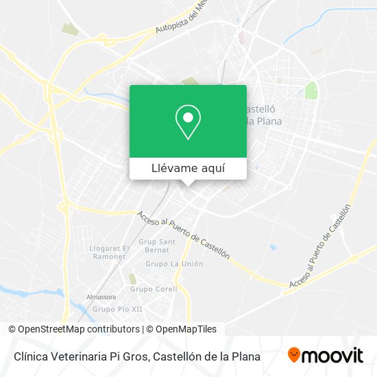 Mapa Clínica Veterinaria Pi Gros