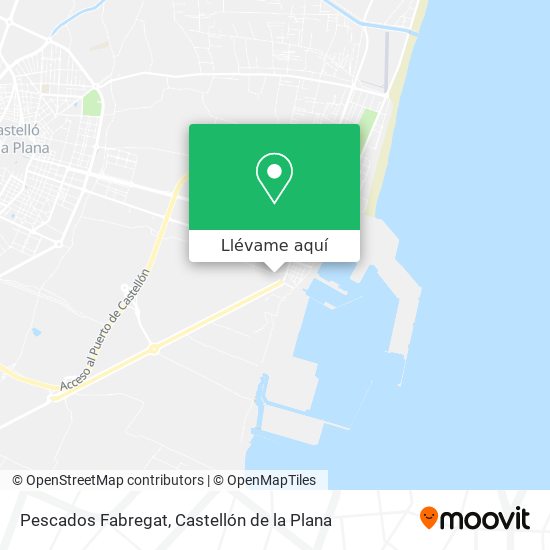 Mapa Pescados Fabregat