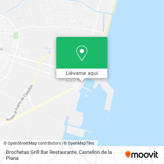 Mapa Brochetas Grill Bar Restaurante