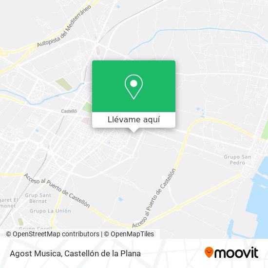 Mapa Agost Musica