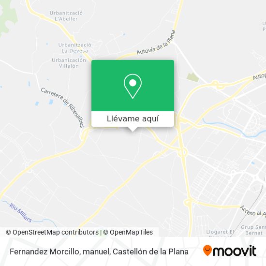 Mapa Fernandez Morcillo, manuel