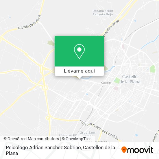 Mapa Psicólogo Adrian Sánchez Sobrino
