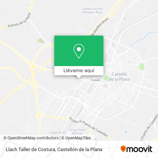 Mapa Llach Taller de Costura