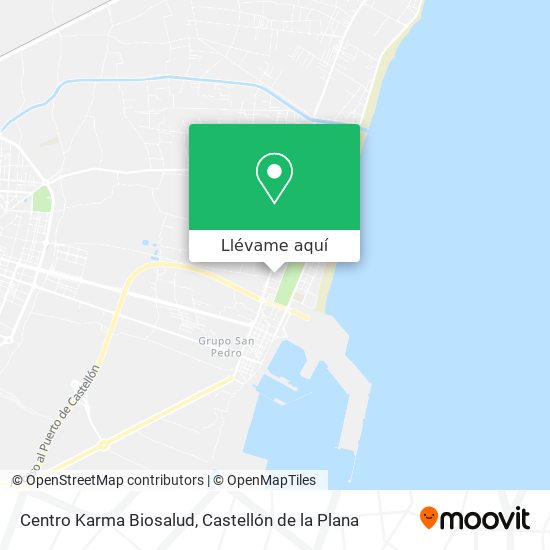 Mapa Centro Karma Biosalud