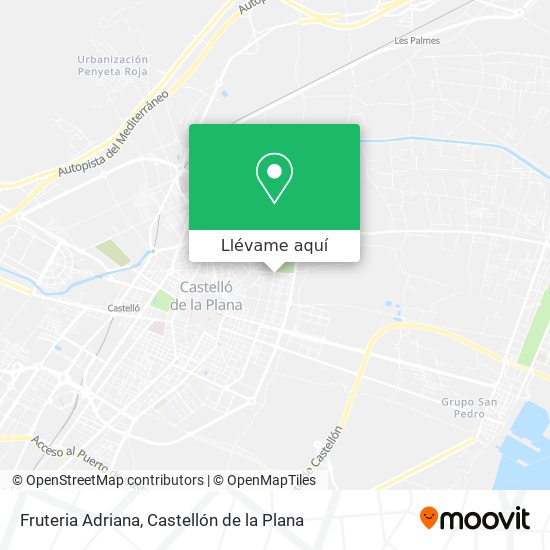 Mapa Fruteria Adriana