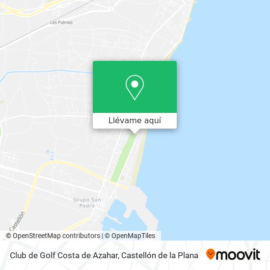 Mapa Club de Golf Costa de Azahar