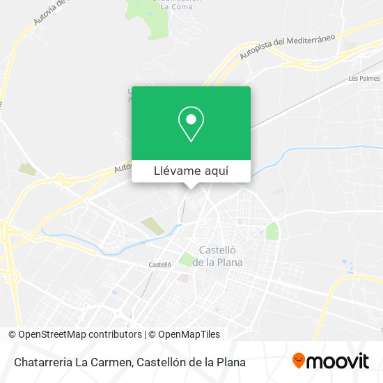 Mapa Chatarreria La Carmen