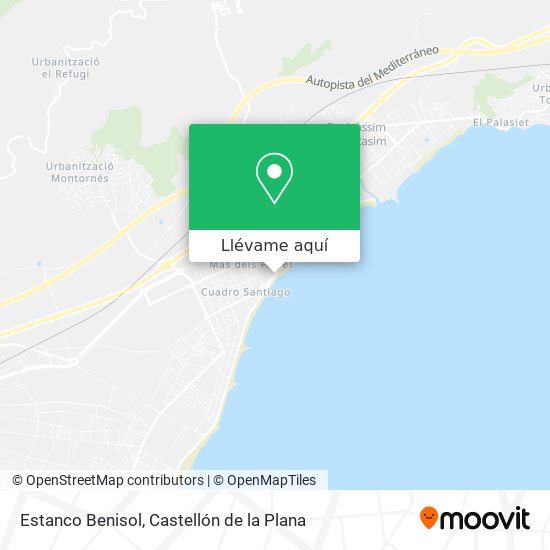 Mapa Estanco Benisol