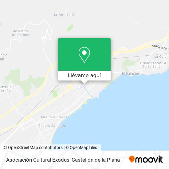 Mapa Asociación Cultural Exodus