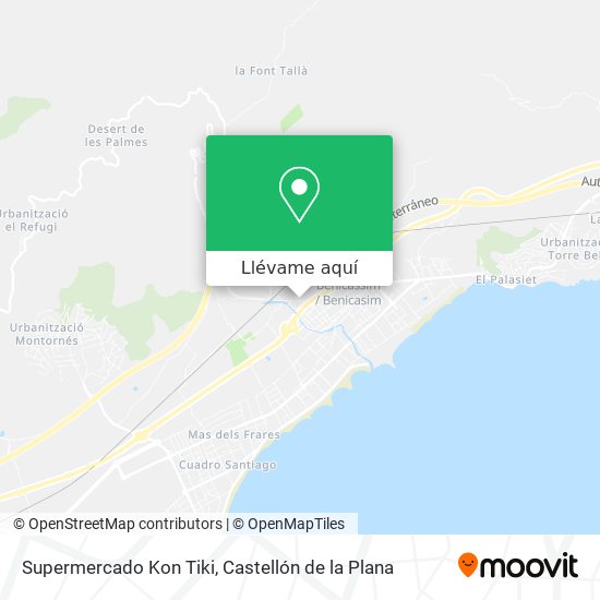 Mapa Supermercado Kon Tiki