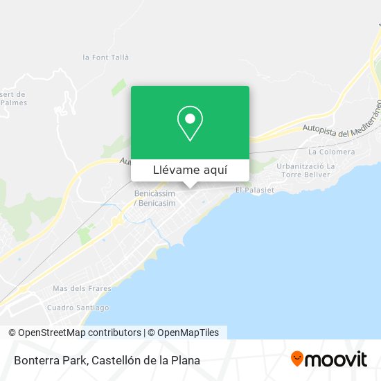 Mapa Bonterra Park
