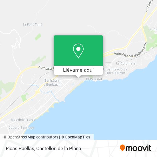 Mapa Ricas Paellas