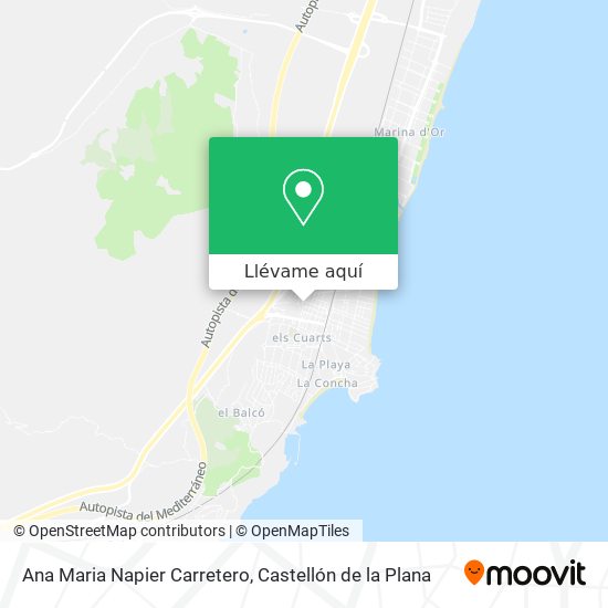 Mapa Ana Maria Napier Carretero
