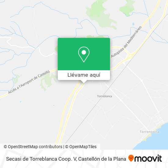 Mapa Secasi de Torreblanca Coop. V