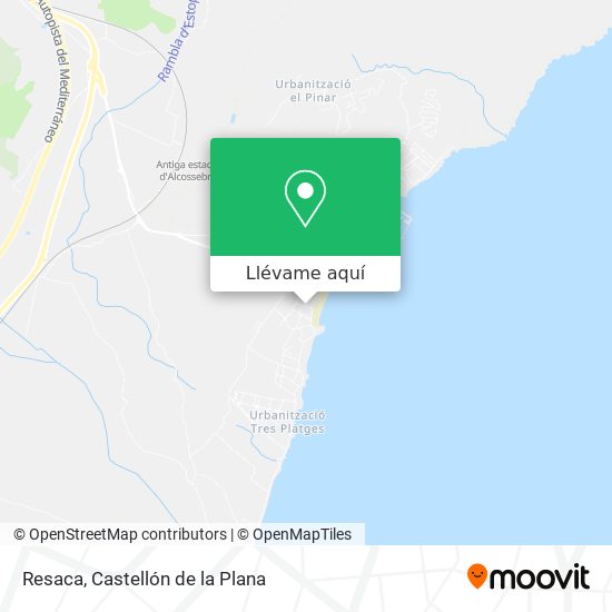 Mapa Resaca