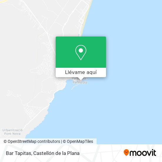 Mapa Bar Tapitas