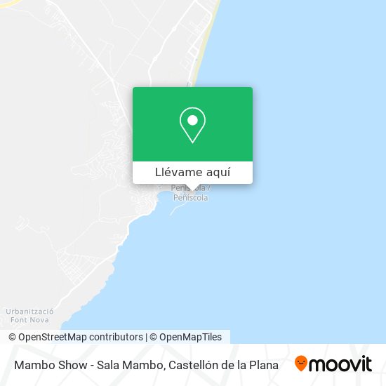 Mapa Mambo Show - Sala Mambo