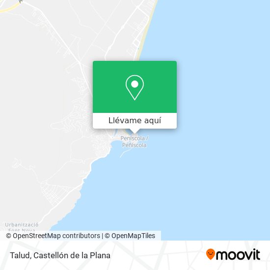 Mapa Talud