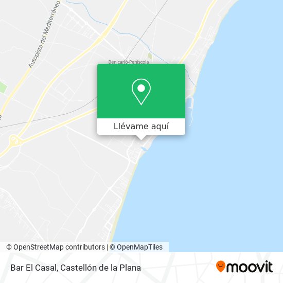 Mapa Bar El Casal
