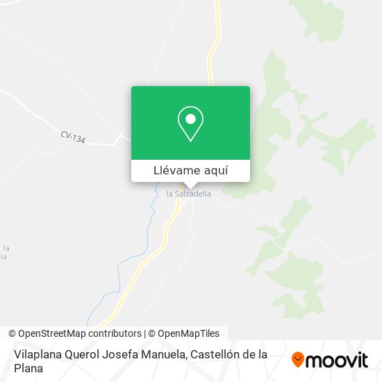 Mapa Vilaplana Querol Josefa Manuela