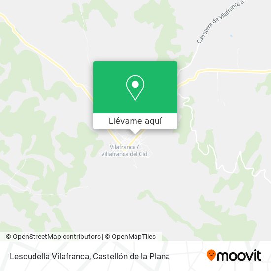 Mapa Lescudella Vilafranca