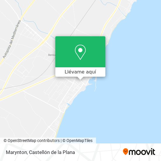 Mapa Marynton