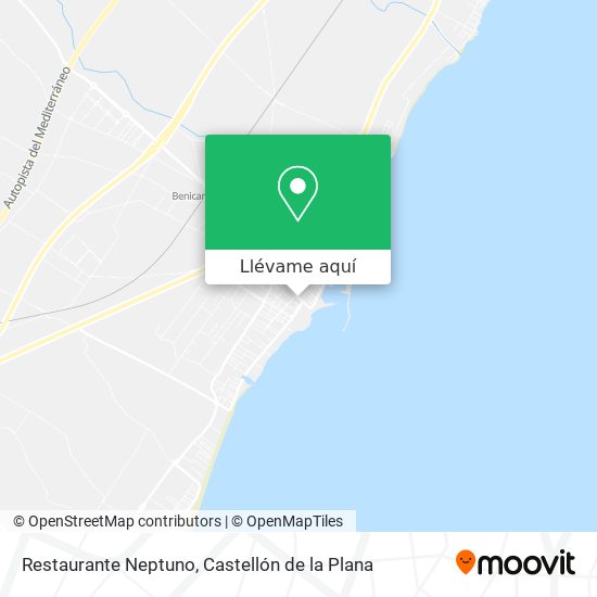 Mapa Restaurante Neptuno