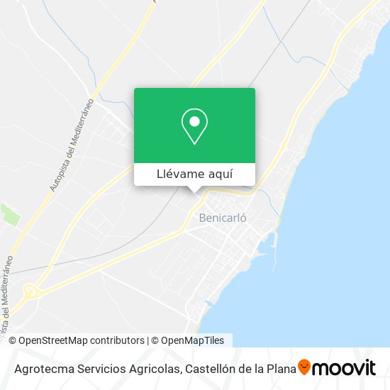 Mapa Agrotecma Servicios Agricolas