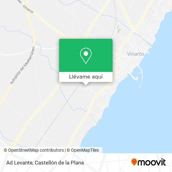 Mapa Ad Levante
