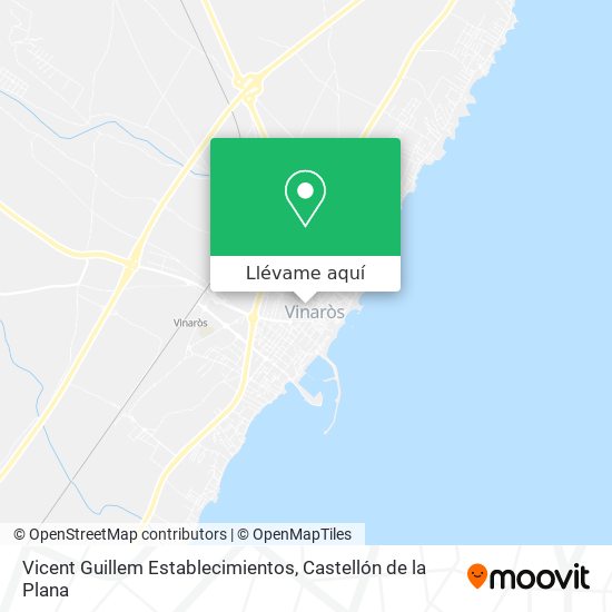 Mapa Vicent Guillem Establecimientos