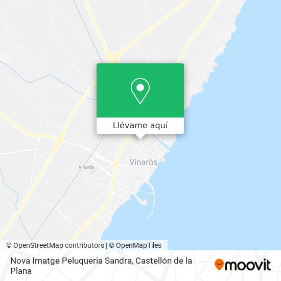 Mapa Nova Imatge Peluqueria Sandra
