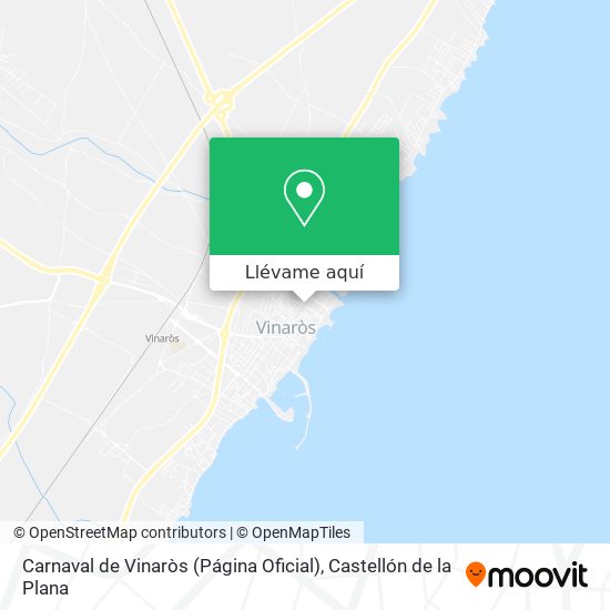 Mapa Carnaval de Vinaròs (Página Oficial)