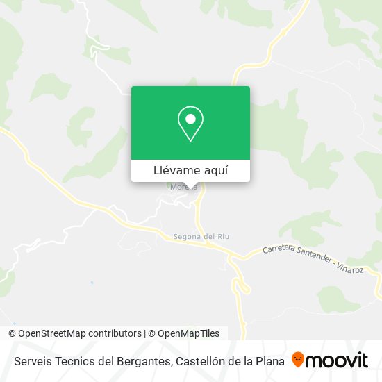 Mapa Serveis Tecnics del Bergantes