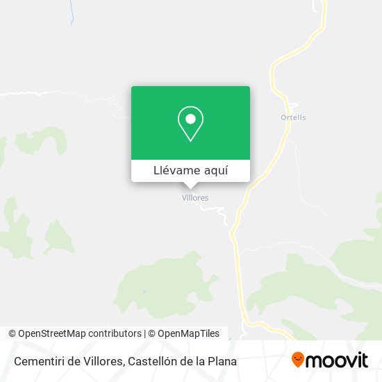 Mapa Cementiri de Villores