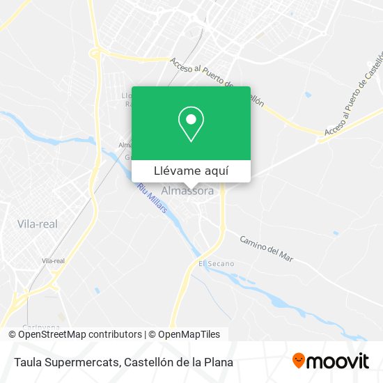 Mapa Taula Supermercats