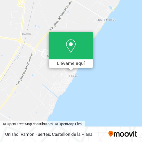 Mapa Unishol Ramón Fuertes