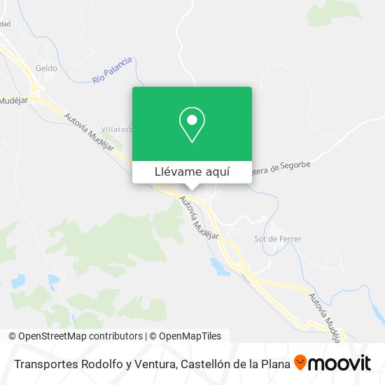 Mapa Transportes Rodolfo y Ventura