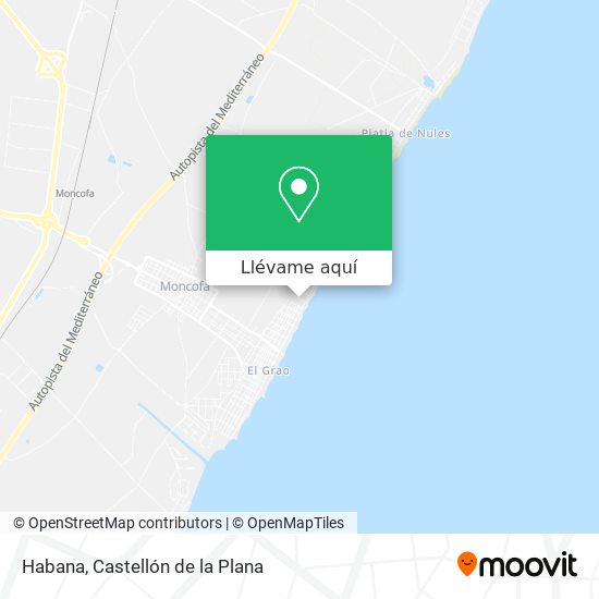 Mapa Habana