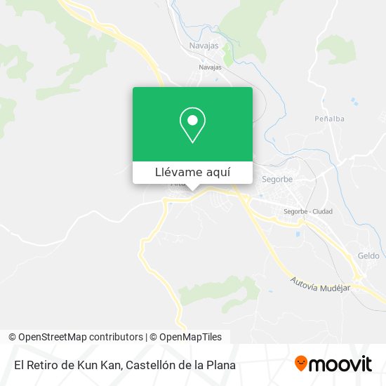 Mapa El Retiro de Kun Kan