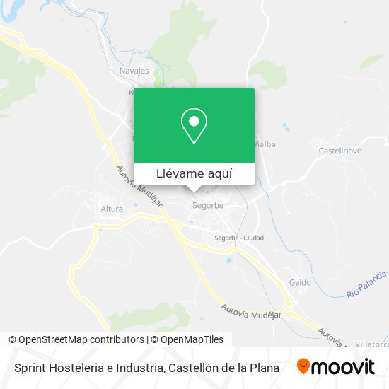 Mapa Sprint Hosteleria e Industria
