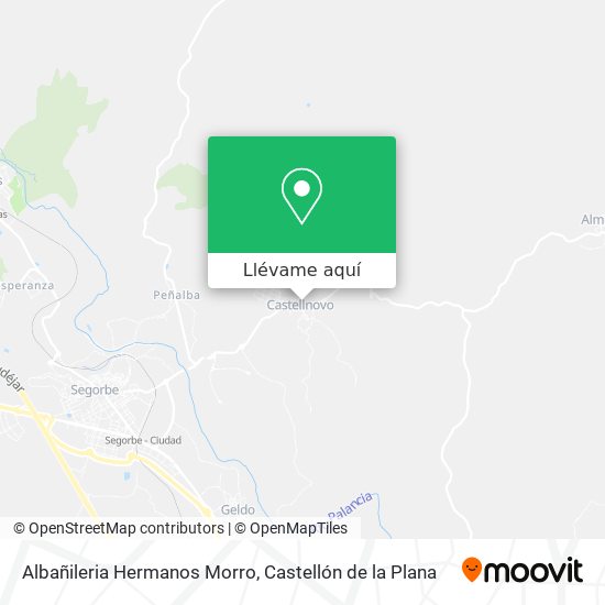 Mapa Albañileria Hermanos Morro