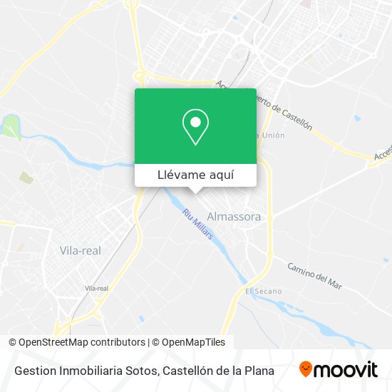 Mapa Gestion Inmobiliaria Sotos