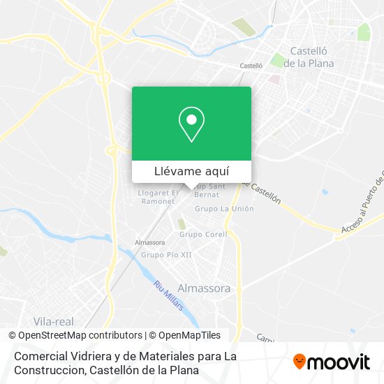 Mapa Comercial Vidriera y de Materiales para La Construccion